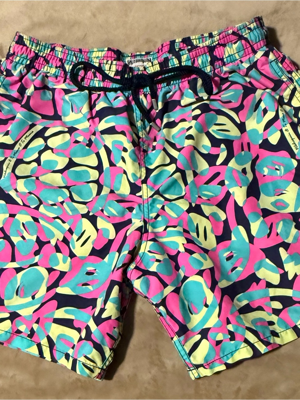 Vilebrequin PinkTropical Swim Shorts XXL